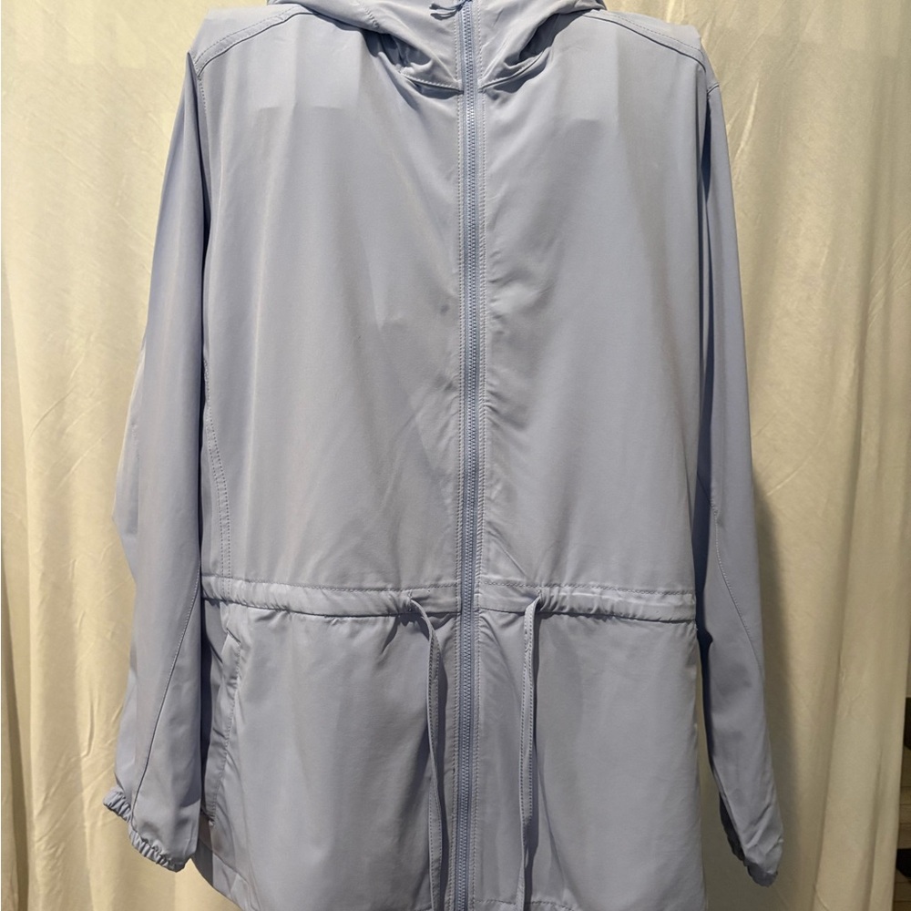 NWOT Duluth Trading Co Light Blue Utility Jacket